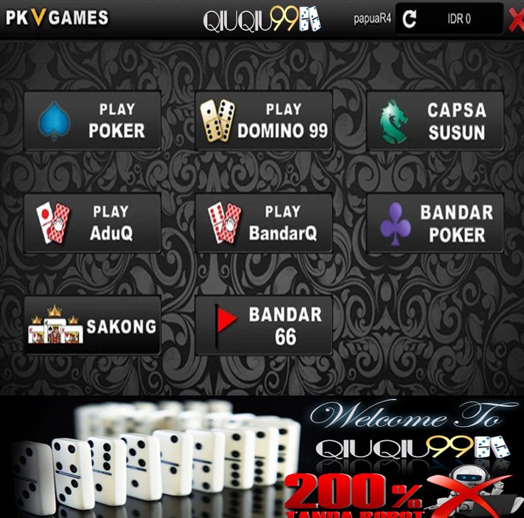 QiuQiu99 - Link Alternatif DominoQQ dan BandarQQ Online Terpercaya